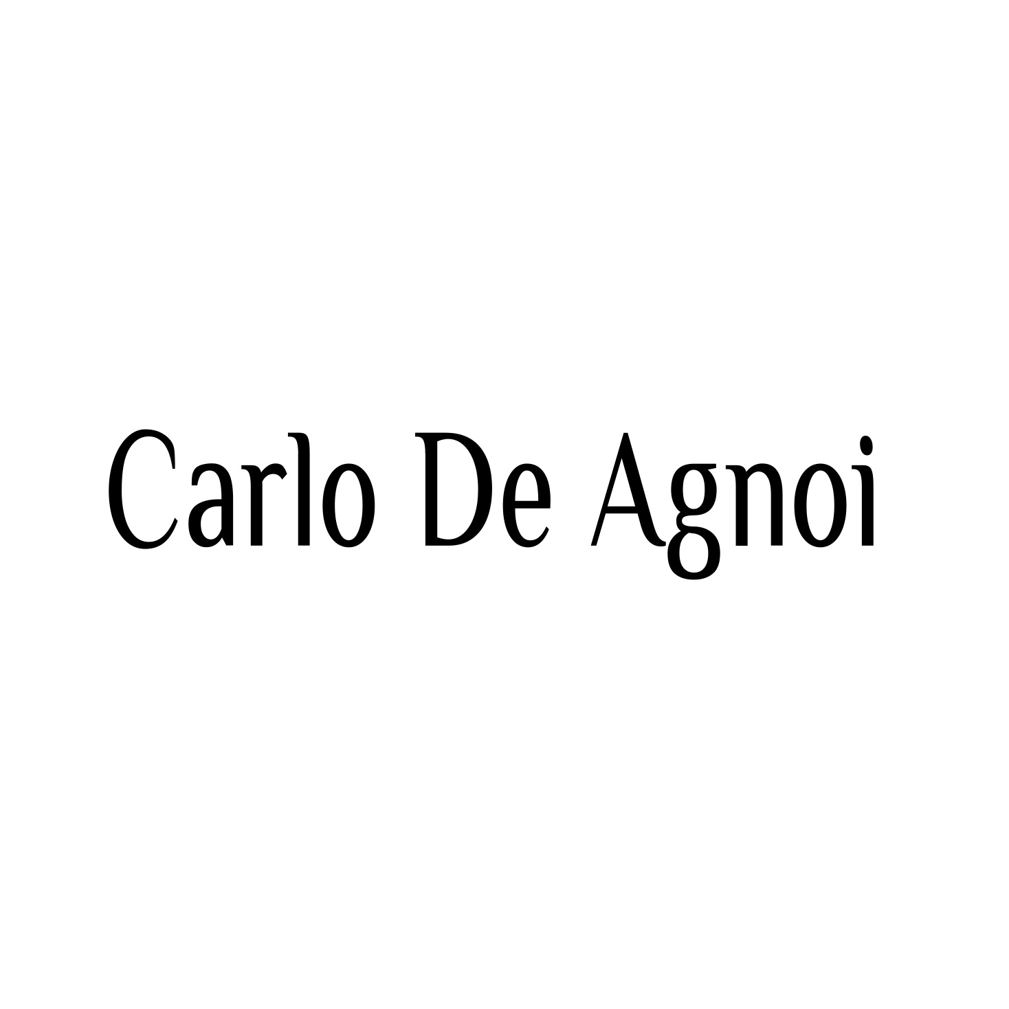Carlo De Agnoi